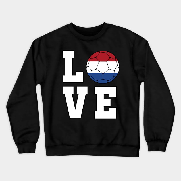 Netherlands Football Crewneck Sweatshirt by footballomatic